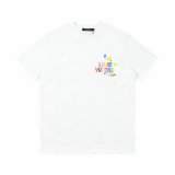 LV Short Round Collar T-shirt XS-L （22）