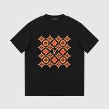 LV Short Round Collar T-shirt XS-L （13）