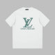 LV Short Round Collar T-shirt XS-L （11）