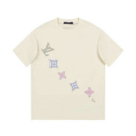 LV Short Round Collar T-shirt XS-L （1）
