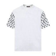 LV Short Round Collar T-shirt S-XXL (127)