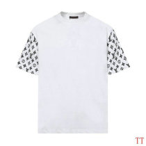 LV Short Round Collar T-shirt S-XXL (127) LV Short Round Collar T-shirt S-XXL (127)
