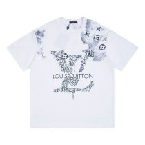 LV Short Round Collar T-shirt S-XXL (119) LV Short Round Collar T-shirt S-XXL (119)