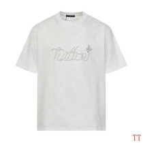 LV Short Round Collar T-shirt S-XXL (124) LV Short Round Collar T-shirt S-XXL (124)
