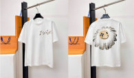 LV Short Round Collar T-shirt M-XXXL (27)