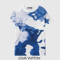 LV Short Round Collar T-shirt S-XXL (114) LV Short Round Collar T-shirt S-XXL (114)