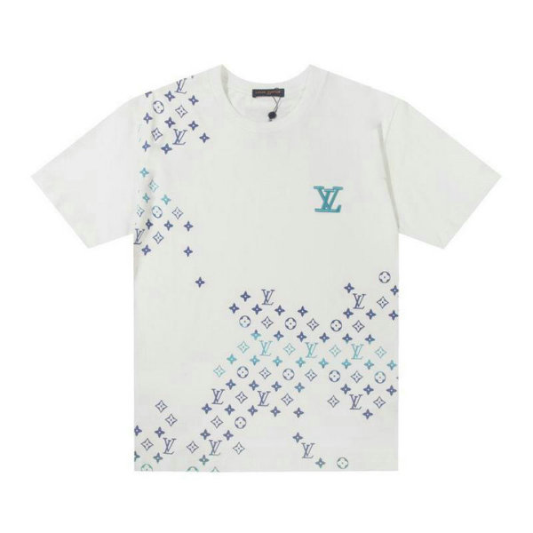 LV Short Round Collar T-shirt XS-L (27)