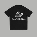 LV Short Round Collar T-shirt XS-L （8）