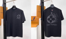 LV Short Round Collar T-shirt M-XXXL (18) LV Short Round Collar T-shirt M-XXXL (18)