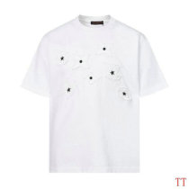 LV Short Round Collar T-shirt S-XXL (126) LV Short Round Collar T-shirt S-XXL (126)