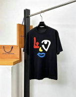 LV Short Round Collar T-shirt S-XXL (80)