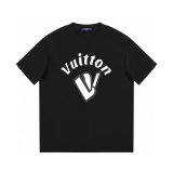 LV Short Round Collar T-shirt XS-L （21）