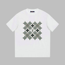 LV Short Round Collar T-shirt XS-L （12）