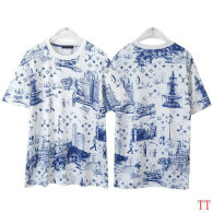 LV Short Round Collar T-shirt M-XXXL (10)