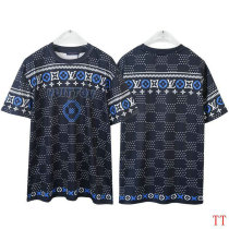 LV Short Round Collar T-shirt M-XXXL (11) LV Short Round Collar T-shirt M-XXXL (11)