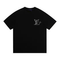 LV Short Round Collar T-shirt S-XL (16) LV Short Round Collar T-shirt S-XL (16)