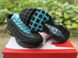 Authentic Nike Air Max 95 Big Bubble QS Gamma Blue/Black