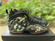 Authentic Nike Air Foamposite Pro Black/Voltage Green