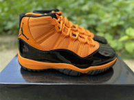 Authentic Air Jordan 11 Orange/Black