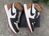 Authentic Air Jordan 1   Olive Toe