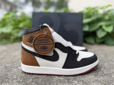 Authentic Air Jordan 1   Olive Toe