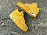 Authentic Air Jordan 4 Metallic Gold/Sail