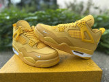Authentic Air Jordan 4 Metallic Gold/Sail