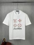  LV Short Round Collar T-shirt S-XL (25)