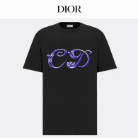 Dior Short Round Collar T-shirt XS-L (98)