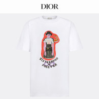 Dior Short Round Collar T-shirt XS-L (67)