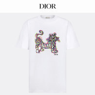 Dior Short Round Collar T-shirt XS-L (133)