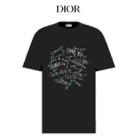Dior Short Round Collar T-shirt XS-L (108)