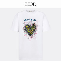 Dior Short Round Collar T-shirt XS-L (95) Dior Short Round Collar T-shirt XS-L (95)
