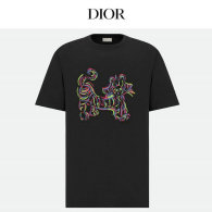 Dior Short Round Collar T-shirt XS-L (132)