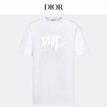 Dior Short Round Collar T-shirt XS-L (142) Dior Short Round Collar T-shirt XS-L (142)