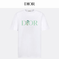 Dior Short Round Collar T-shirt XS-L (130)
