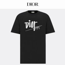 Dior Short Round Collar T-shirt XS-L (143) Dior Short Round Collar T-shirt XS-L (143)