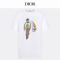 Dior Short Round Collar T-shirt XS-L (128)
