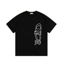 Dior Short Round Collar T-shirt XS-L (33) Dior Short Round Collar T-shirt XS-L (33)