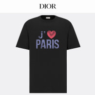 Dior Short Round Collar T-shirt XS-L (104)