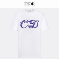 Dior Short Round Collar T-shirt XS-L (99)
