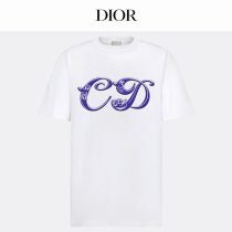 Dior Short Round Collar T-shirt XS-L (99) Dior Short Round Collar T-shirt XS-L (99)