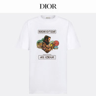 Dior Short Round Collar T-shirt XS-L (151)