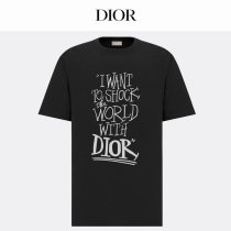 Dior Short Round Collar T-shirt XS-L (153) Dior Short Round Collar T-shirt XS-L (153)