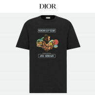 Dior Short Round Collar T-shirt XS-L (150)