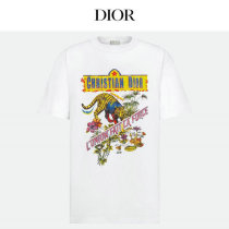Dior Short Round Collar T-shirt XS-L (55) Dior Short Round Collar T-shirt XS-L (55)