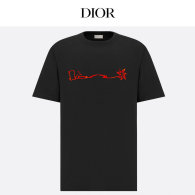 Dior Short Round Collar T-shirt XS-L (76)