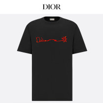 Dior Short Round Collar T-shirt XS-L (76) Dior Short Round Collar T-shirt XS-L (76)