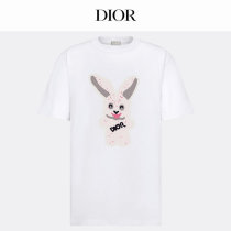 Dior Short Round Collar T-shirt XS-L (125) Dior Short Round Collar T-shirt XS-L (125)