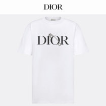 Dior Short Round Collar T-shirt XS-L (141) Dior Short Round Collar T-shirt XS-L (141)